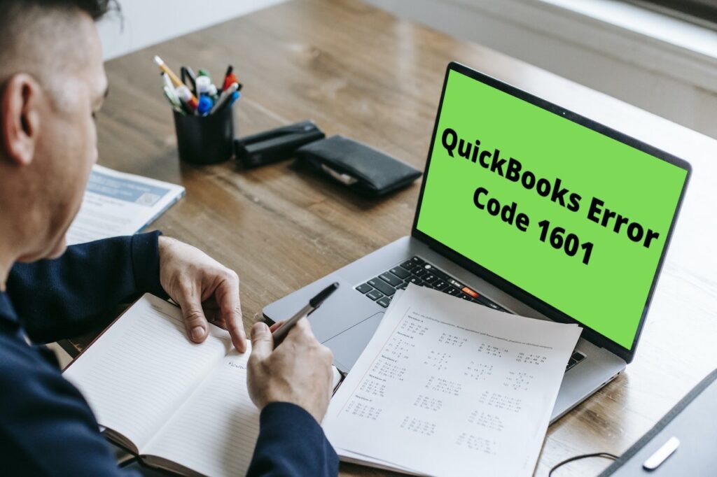 quickbooks error code 1601